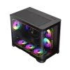 Gamemax korpus | HYPE-M BK | Must | Micro | Toiteplokk puudub