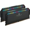 32 GB Corsair DIMM 6200 (2x 16 GB) Dual-Kit (schwarz. CMT32GX5M2X6200C36. Dominator Platinum RGB. INTEL XMP)