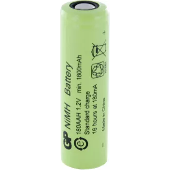 Taaslaetav NiMH AA aku GP GP180AAH 1,2 V 1800 mAh