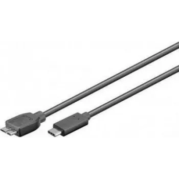 Wentronic Goobay USB 3.0 SuperSpeed kaabel > USB-C™, 1 m - USB 3.0 mikro-pistik (tüüp B) > USB-C pistik (67996)