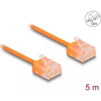 Võrgukaabel DeLOCK RJ45 Cat.6 UTP üliõhuke 5m oranž