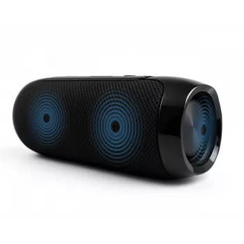 Kaasaskantav Bluetooth stereokõlar SQUEAK SQ1008 — 14W RMS, Bluetooth 5.3, 1200 mAh, IPX4, FM, LED, AUX, USB