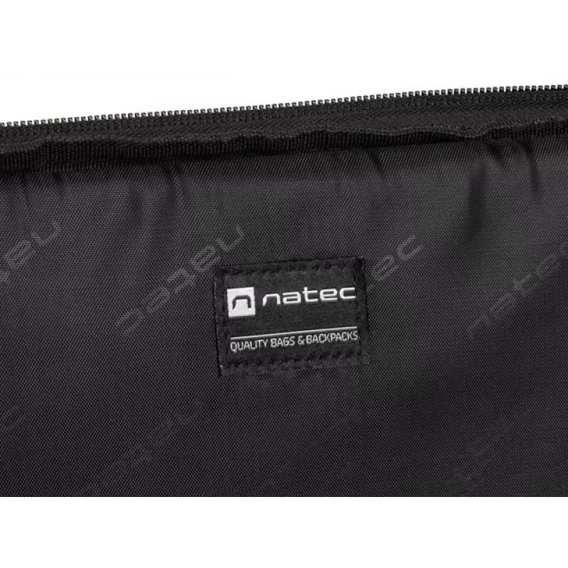 Diplomaatkohver NATEC Goa 39,6 cm (15,6-tolliste) sülearvutitele, polüester, 1 sahtel, õlarihm, must