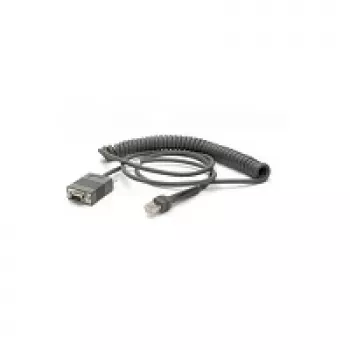Zebra CBA-R71-C09ZAR jadakaabel must 2,8 m RS232 DB9