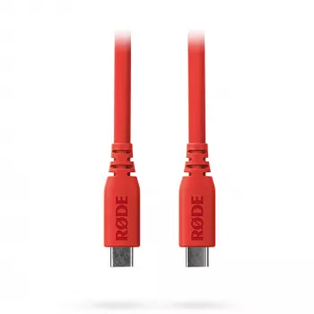 Rode SC27-R USB-C-USB-C kaabel USB 3.2 Gen1, punane (2m, PD)