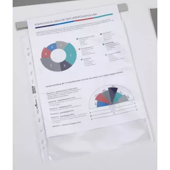 Lehekaitsja Durable 265502 A4 polüpropüleen 25 tk läbipaistev