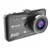 Dashcam TRACER 4TS Full HD kahe kanaliga pardakaamera, 2 MP põhi-, 0,4 MP salongi-, 140°/60° vaatenurgad, 4-tolline IPS-ekraan, 150 mAh aku, alumiiniumist korpus, parkimisabi