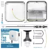 Suundantenn QuWireless QuMax – suunatav PoE/LAN antenn 0,694–2,7 GHz, kuni 6 dBi, valge