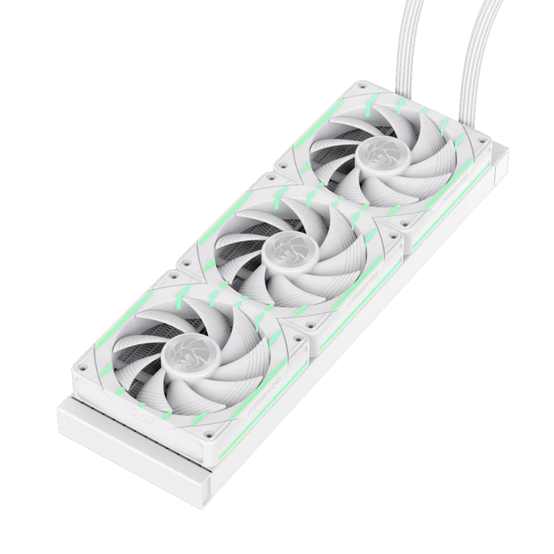 Gamemax | CPU Liquid cooler | HAILSTORM 360 LCD | Valge