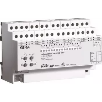 GIRA ajam 216100 KNX/EIB Jalousie 8ach 230VAC REG (216100)