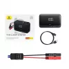 Kaasaskantav laadija Baseus Super Energy 6000 mAh — startlaadija, LiPo 6000 mAh, 300 A käivitusvool, 150 PSI, sisseehitatud ekraan ja taskulamp, USB-C + USB-A, must