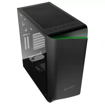 SilverStone Seta A1 Midi-Tower, karastatud klaas - must