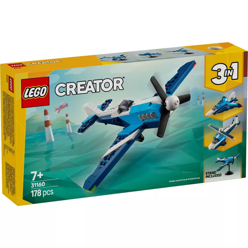 LEGO CREATOR 3 IN 1 31160 Võidusõidulennuk