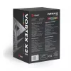 Protsessori õhkjahuti SAVIO SAVGCOVORTEXX2ARGB 4 soojustoruga, 120 mm ARGB-ventilaator, must