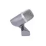 Instrumentimikrofon Omnitronic 13030902 — juhtmega XLR-3, 50–15000 Hz, -55 dB tundlikkus, hõbedane, alalisvoolutoitega