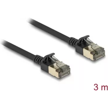 DeLOCK RJ45 võrgukaabel Cat.8.1 3m Must