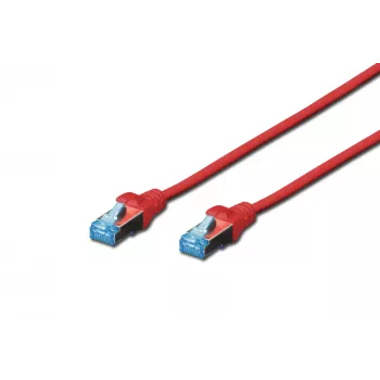 Võrgukaabel Digitus CAT 5e SF/UTP RJ-45 2 m punane