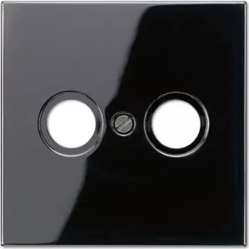JUNG katteplaat must antennipesale LS 990 TV SW