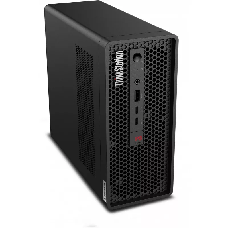 Lenovo ThinkStation P3 Ultra SFF Gen 2 Intel Core Ultra 7 265 32 GB DDR5-SDRAM 512 GB SSD Windows 11 Pro tööjaam Must