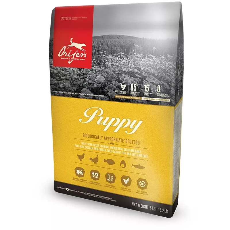 ORIJEN Puppy - kuiv koeratoit - 6kg