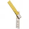 Kokkuvolditav joonlaud STANLEY 0-35-458, puidust, 2 m, 17 mm laius, valge/kollane