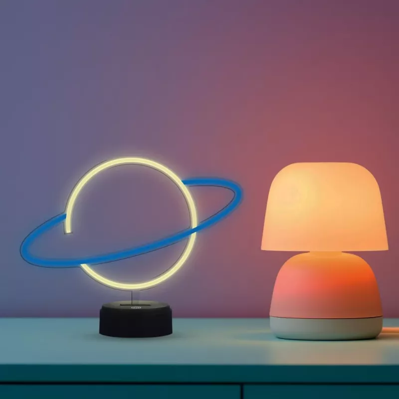 Manta SNL38BLT Style Neon Lights Planet dekoratiivne LED-lamp