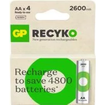 Taaslaetav AA patarei GP ReCyko Mignon 2600 mAh 1,2 V (NiMH)