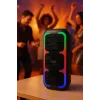Kaasaskantav stereokõlar SQUEAK SQ1009 — Bluetooth 5.3, 45W RMS, 10 h aku, FM, USB, AUX, LED, 1800 mAh, must