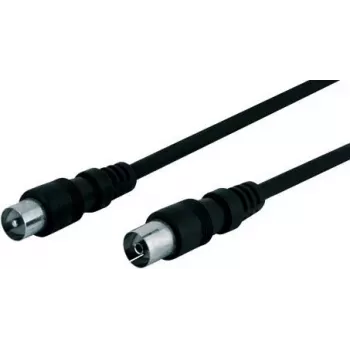Wentronic Goobay Antenniühenduskaabel, must, 20 m – IEC/koaksiaalpistik, IEC/koaksiaalkontakt (50913)