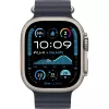 APPLE Watch Ultra 2 GPS + Cellular 49mm Natural Titanium korpus mereväe sinise ookeanirihmaga