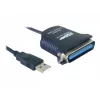 USB-printerikaabel DeLOCK 82001 1,8 m Must