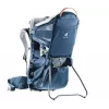 Beebikandja seljakott DEUTER Kid Comfort Active — sinine, polüamiid, kuni 22 kg, päikesevari, jalatus, VariQuick, Lite Air