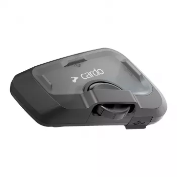 Mootorratta intercom Cardo FRC4X003 — 4 kanalit, ulatus 1200 m, kõneaeg 13 h, must