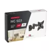 Maclean MC-503A Reguleeritav seinakinnitus 23–42-tollistele LCD-, LED- ja plasmateleekraanidele