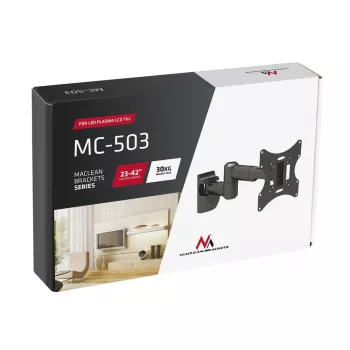 Maclean MC-503A Reguleeritav seinakinnitus 23–42-tollistele LCD-, LED- ja plasmateleekraanidele