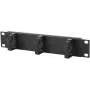 Kaablihalduspaneel LOGON RA10110BL Must Metallist 10 tolli