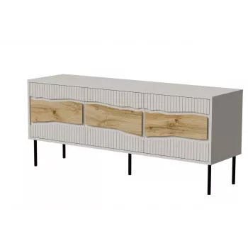 Cama INSERTO 3D TV-kapp 143.5x40x61.5 kašmiir + LED