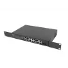 Haldamatu lüliti LANBERG RSFE-16P-2C-250 — 18-port Gigabit, 16x PoE+ (30W), 2x SFP, 250W, 1U, metall, riiulipaigaldus