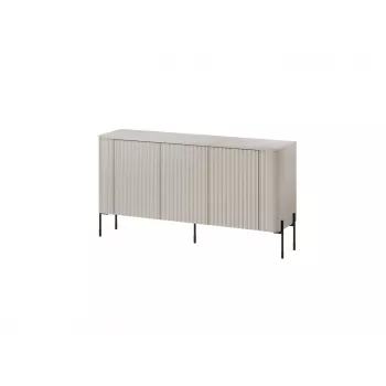 Kummut cama meble VERA 150x40x80 cm, tuhkbeež matt, puitlaastplaat, 16 mm karkass