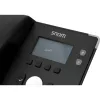 snom D120 - VoIP telefon - kolmesuunaline kõne - SIP - 2 kaablit - Must (4361)