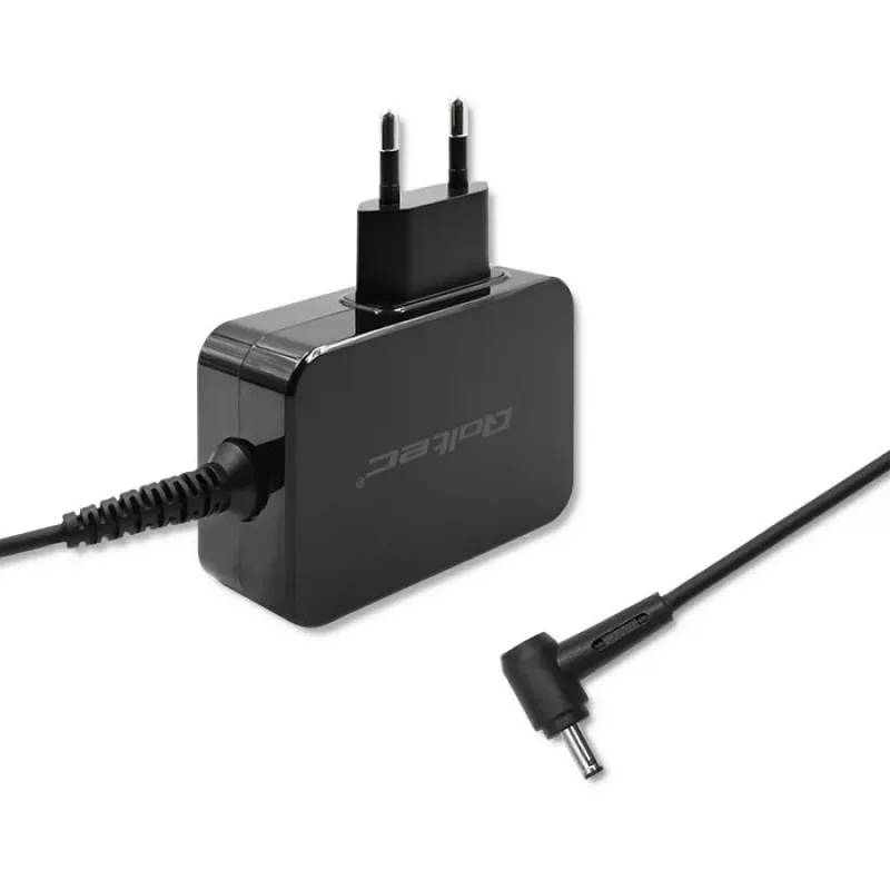 Toiteadapter QOLTEC 45W 19V kaasaskantavatele seadmetele — asendusadapter 45 W 19 V