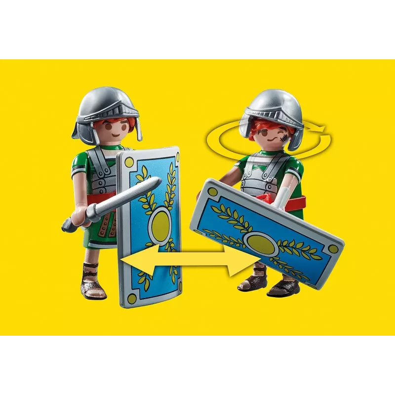 Playmobil 71268 Asterix: Edifis ja paleelahing roomlaste töötava katapuldiga kollektsioon mängufiguurid lõbus fantaasiarikas rollimäng