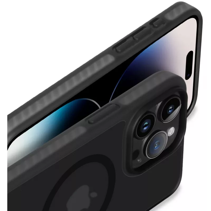 StyleShell Invisio, telefoniümbris must, iPhone 16 Pro Max