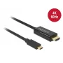 Video kaabli adapter DeLOCK 85291 USB USB-C HDMI 2 m Must