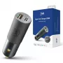 3MK 5903108464567 Car Mobile Phone Charger Must, Number of Inlets/outlets: 2
