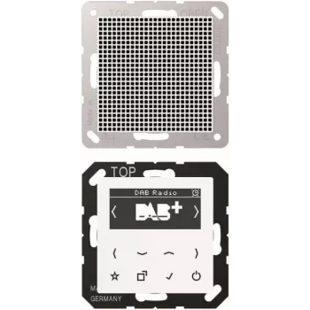 DAB+ raadio jung DABA1WW mono kompaktne disain — DABA1WW