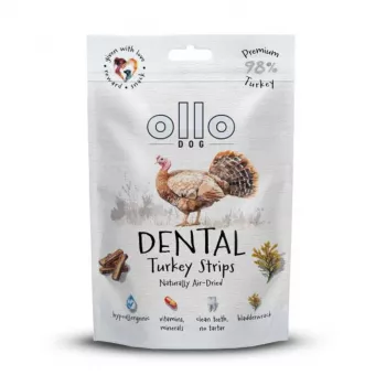 OLLO Air Dried Dental Turkey Strips - koeramaius - 80g