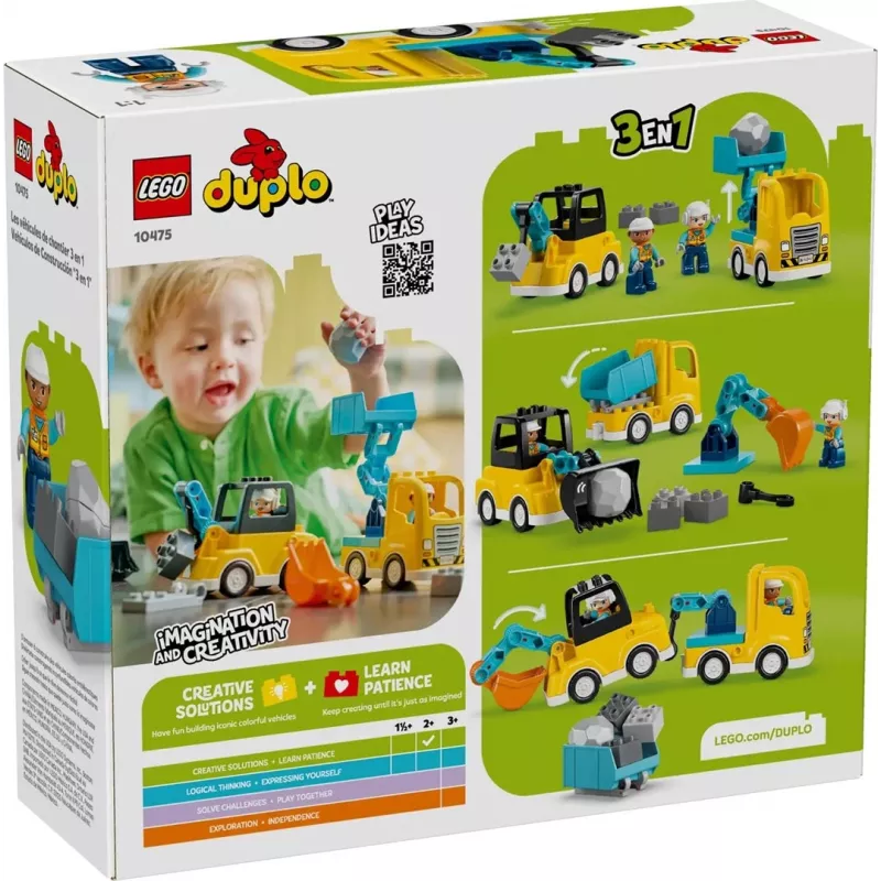 LEGO DUPLO 10475 3 in 1 Ehitusmasinad