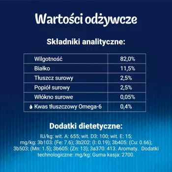 Märg kassitoit Purina Nestlé FELIX Fantastic kalamaitsed — tuunikala, lõhe, tursk, lest, 12×85 g kotikesed