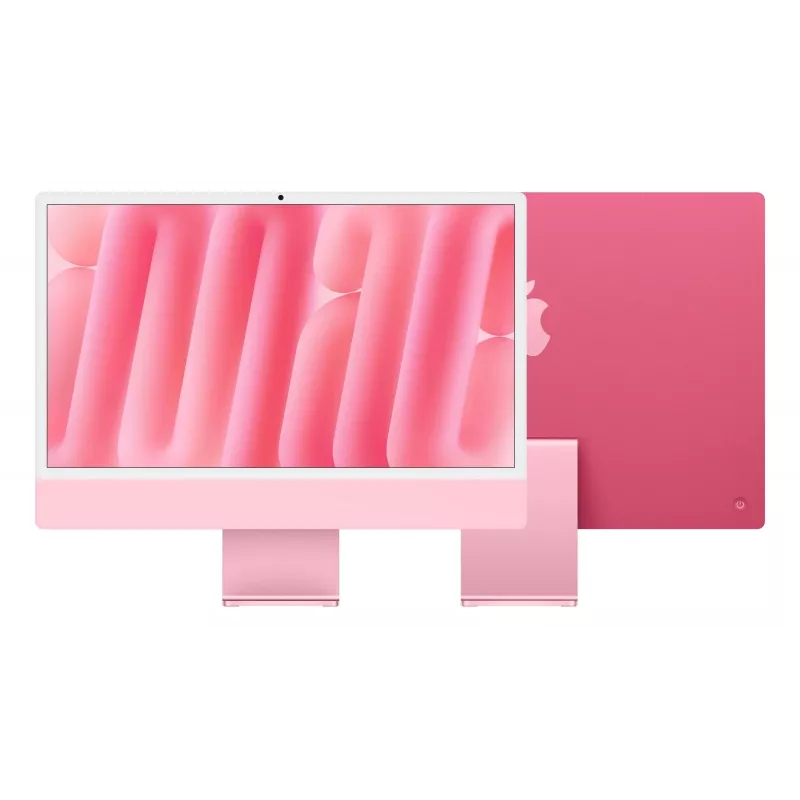 iMac 24 tolline: M4 8/8, 16GB, 256GB SSD - Roosa